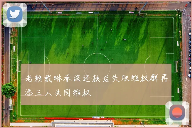 老赖戴琳承诺还款后失联维权群再添三人共同维权