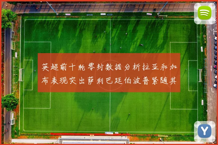 英超前十轮零封数据分析拉亚和加布表现突出萨利巴廷伯波普紧随其后